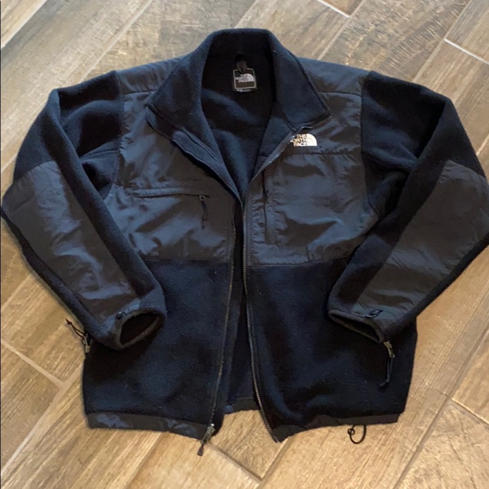 Black fleece North Face jacket